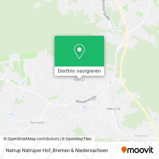 Natrup Natruper Hof Karte