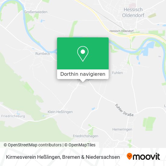 Kirmesverein Heßlingen Karte