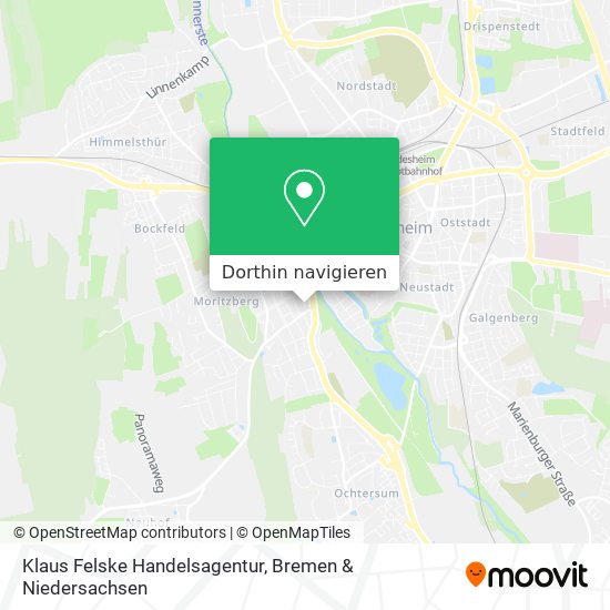 Klaus Felske Handelsagentur Karte