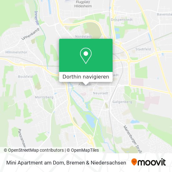 Mini Apartment am Dom Karte