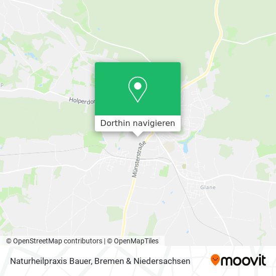Naturheilpraxis Bauer Karte