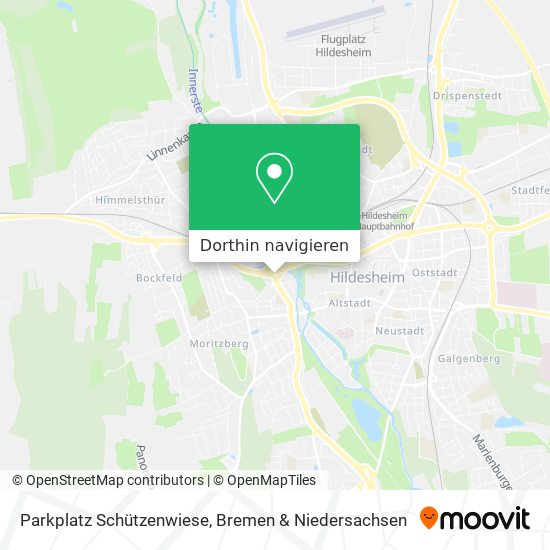 Parkplatz Schützenwiese Karte
