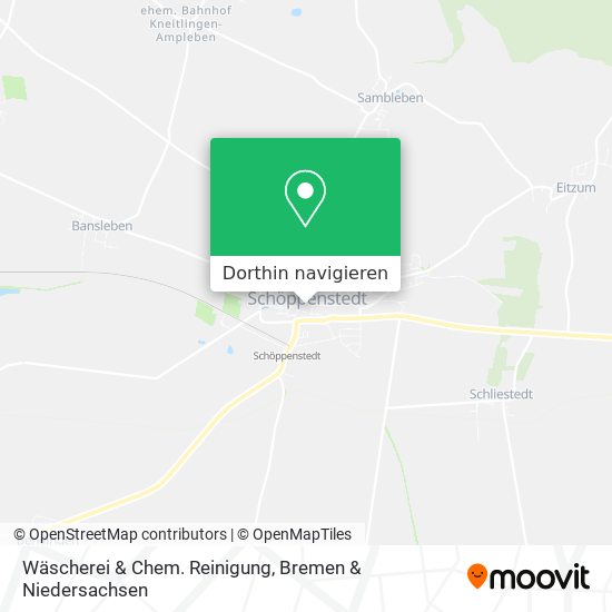 Wäscherei & Chem. Reinigung Karte