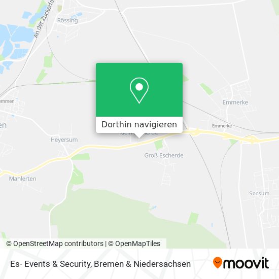 Es- Events & Security Karte