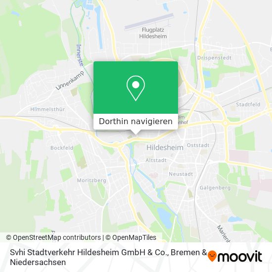 Svhi Stadtverkehr Hildesheim GmbH & Co. Karte