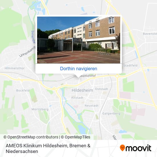 AMEOS Klinikum Hildesheim Karte