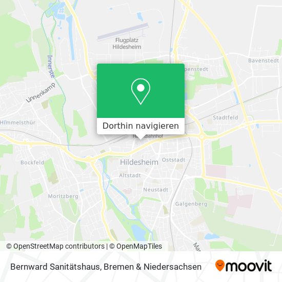 Bernward Sanitätshaus Karte