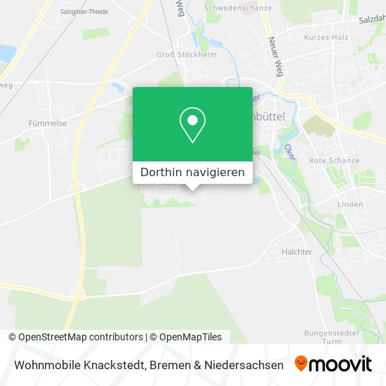 Wohnmobile Knackstedt Karte