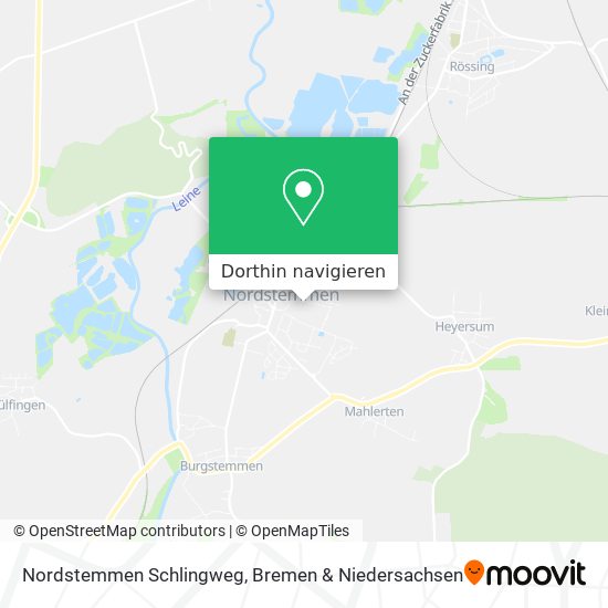 Nordstemmen Schlingweg Karte