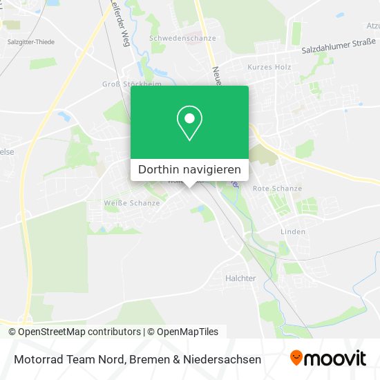 Motorrad Team Nord Karte