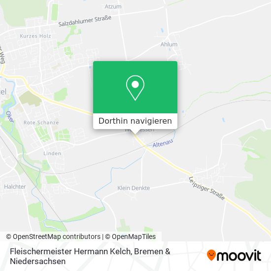 Fleischermeister Hermann Kelch Karte