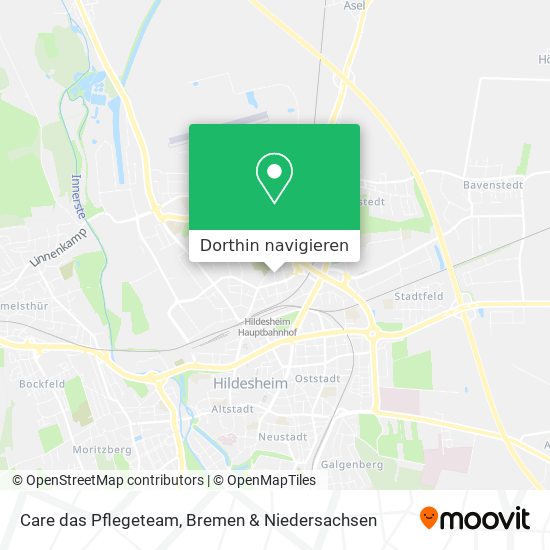 Care das Pflegeteam Karte
