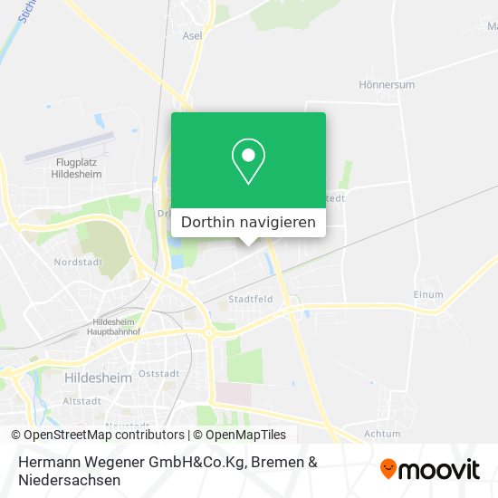 Hermann Wegener GmbH&Co.Kg Karte