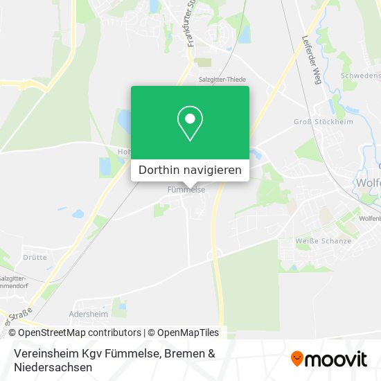 Vereinsheim Kgv Fümmelse Karte