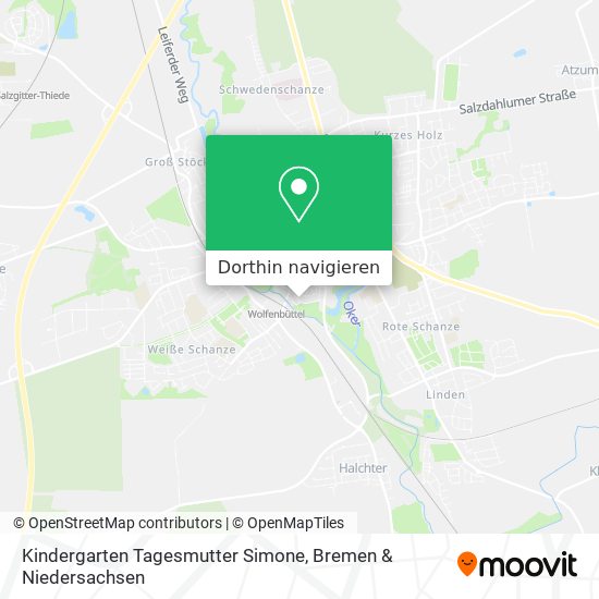 Kindergarten Tagesmutter Simone Karte