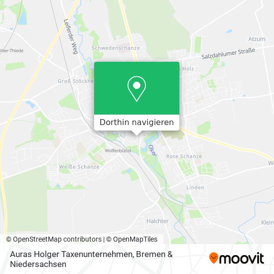 Auras Holger Taxenunternehmen Karte