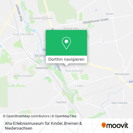 Aha-Erlebnismuseum für Kinder Karte