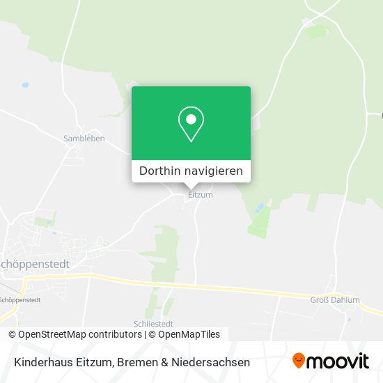 Kinderhaus Eitzum Karte