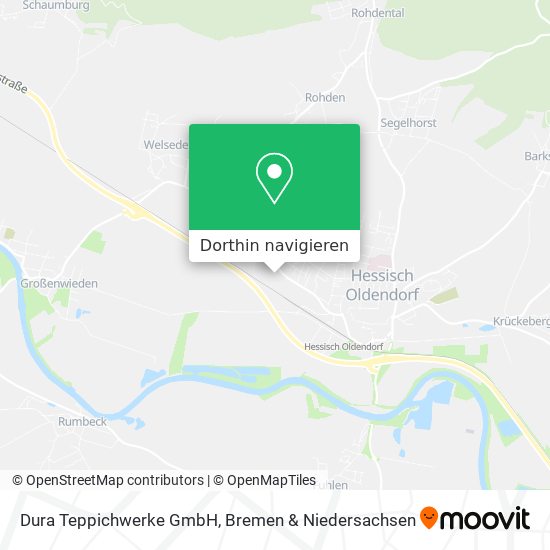Dura Teppichwerke GmbH Karte