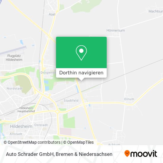Auto Schrader GmbH Karte
