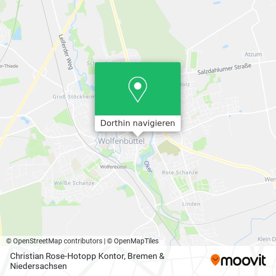 Christian Rose-Hotopp Kontor Karte