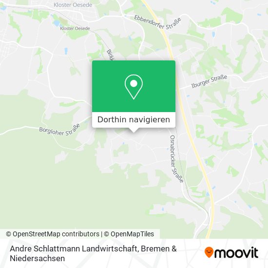 Andre Schlattmann Landwirtschaft Karte