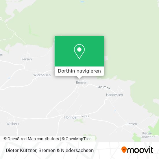 Dieter Kutzner Karte