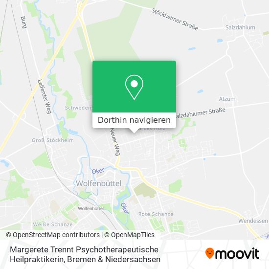 Margerete Trennt Psychotherapeutische Heilpraktikerin Karte