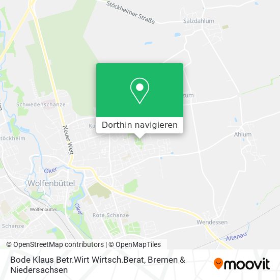 Bode Klaus Betr.Wirt Wirtsch.Berat Karte