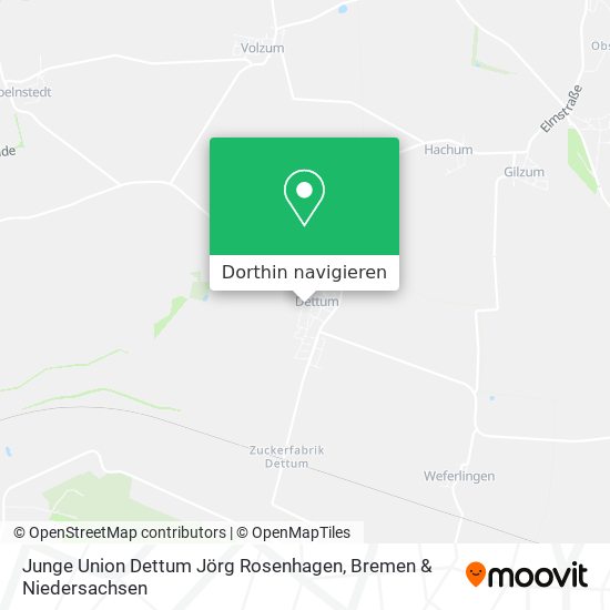 Junge Union Dettum Jörg Rosenhagen Karte