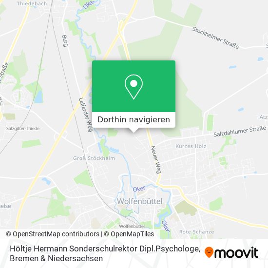 Höltje Hermann Sonderschulrektor Dipl.Psychologe Karte