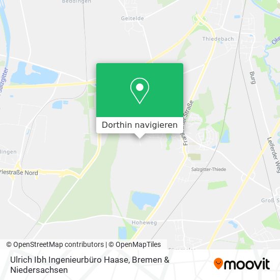 Ulrich Ibh Ingenieurbüro Haase Karte