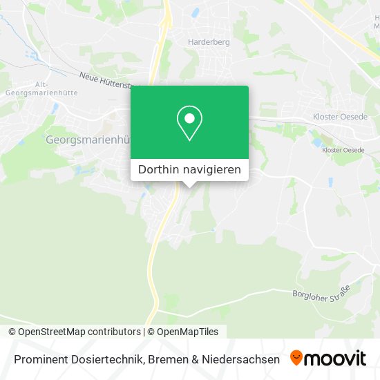 Prominent Dosiertechnik Karte