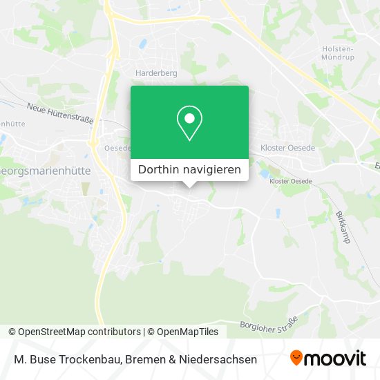 M. Buse Trockenbau Karte