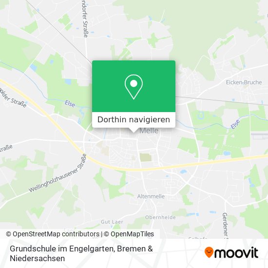 Grundschule im Engelgarten Karte