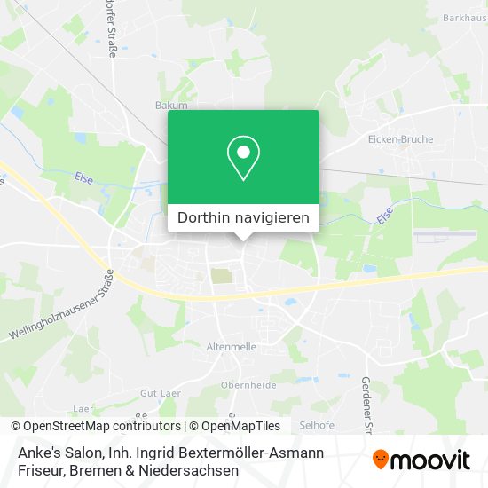 Anke's Salon, Inh. Ingrid Bextermöller-Asmann Friseur Karte
