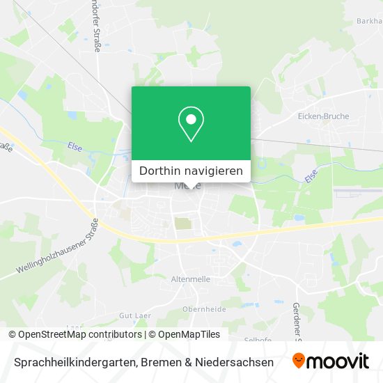 Sprachheilkindergarten Karte