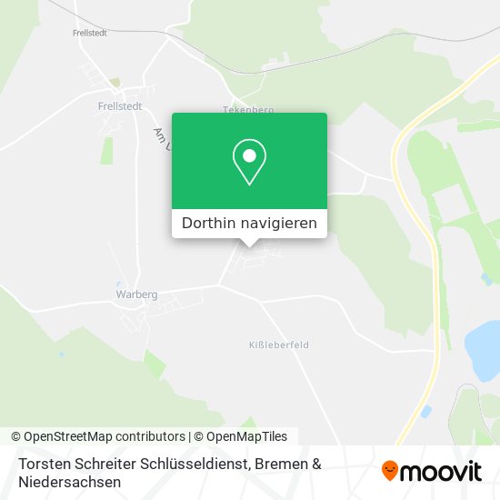 Torsten Schreiter Schlüsseldienst Karte