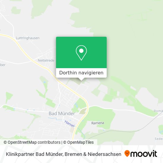 Klinikpartner Bad Münder Karte