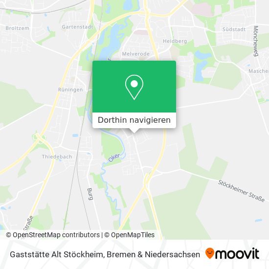 Gaststätte Alt Stöckheim Karte