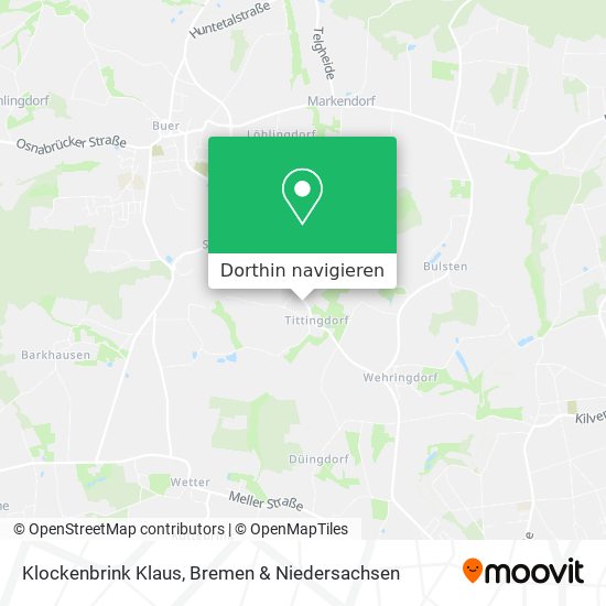 Klockenbrink Klaus Karte