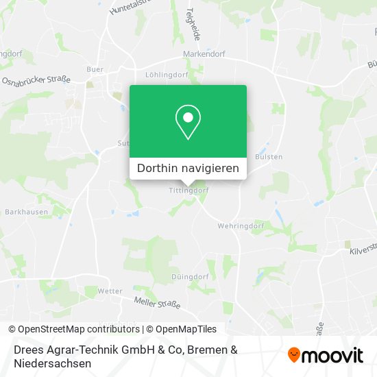 Drees Agrar-Technik GmbH & Co Karte
