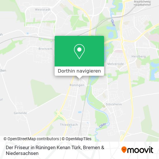 Der Friseur in Rüningen Kenan Türk Karte