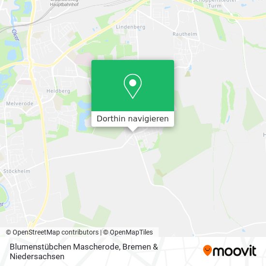 Blumenstübchen Mascherode Karte