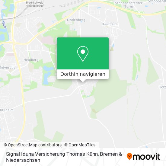 Signal Iduna Versicherung Thomas Kühn Karte