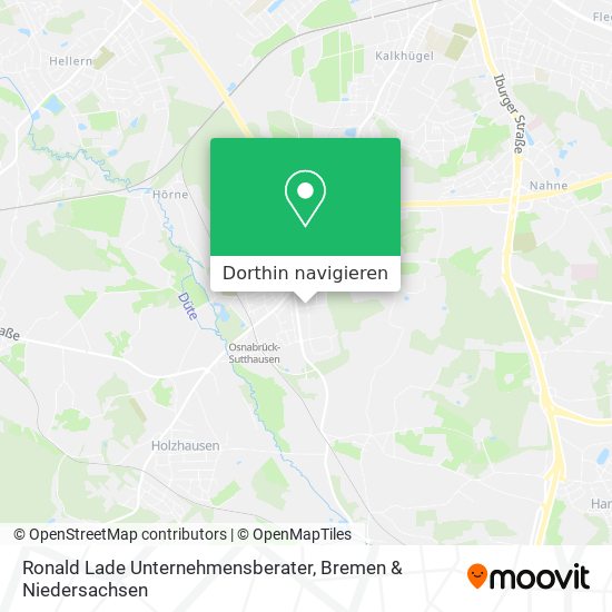 Ronald Lade Unternehmensberater Karte