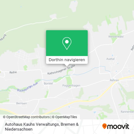 Autohaus Kauhs Verwaltungs Karte