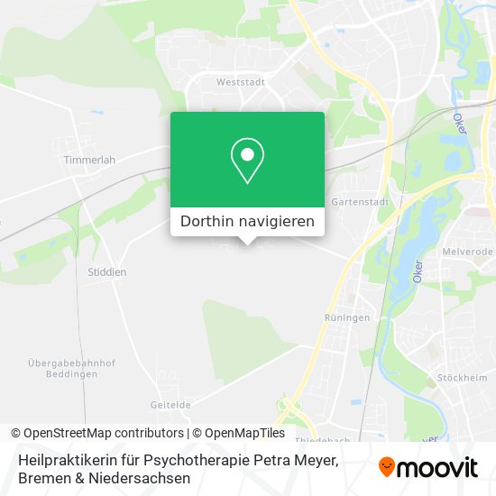 Heilpraktikerin für Psychotherapie Petra Meyer Karte