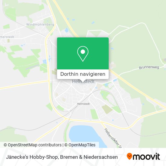 Jänecke's Hobby-Shop Karte