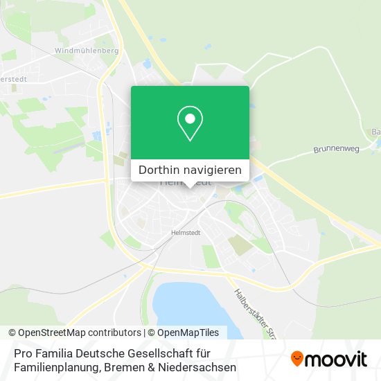 Pro Familia Deutsche Gesellschaft für Familienplanung Karte